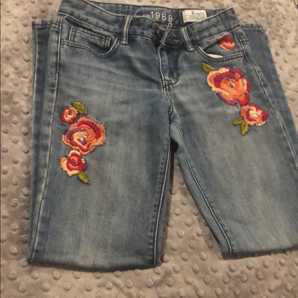 Gap kids size 8 girls jeans